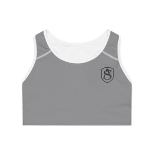 ShieldForm Sports Bra | High Support | Sleek Fit | Athleticwear for Women-Grey