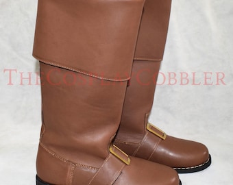 Handmade Santa Claus Boot,nubuck Leather Boots,santa Suit,chrismas