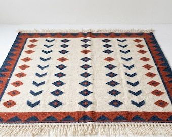 Tribal Horizon Hand Woven Wool Dhurrie
