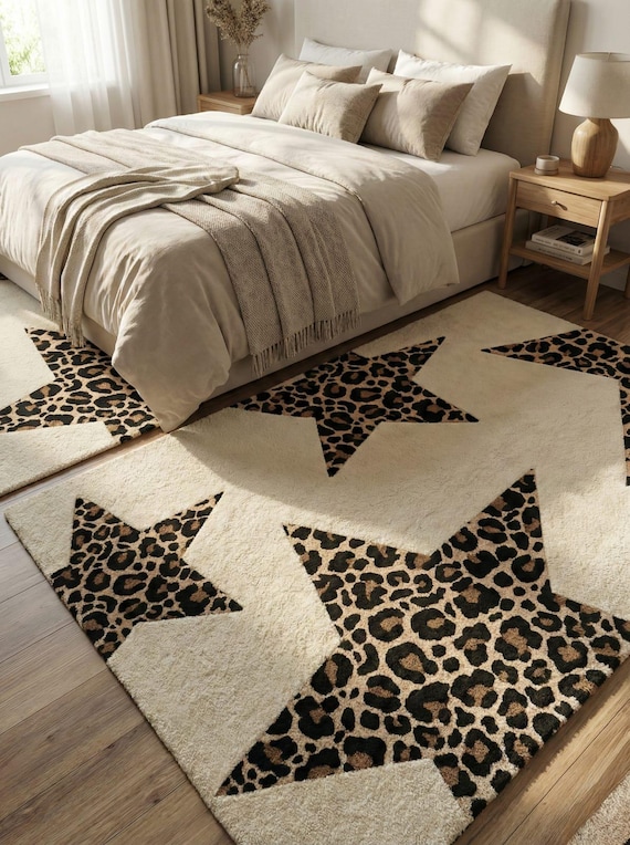 Wild Geometry Hand-Tufted Carpet