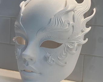 3D Printed Wind Mask | Wearable Mask | Cosplay or Display Piece