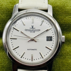 Vintage Jaeger le-Coultre Club 25 Jewels Automatic Wrist Watch. Gift for him, Swiss watch, Highly collectable watch