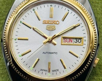 Vintage Rare Seiko 5 Automatic Blue Dial Movement No.7S26