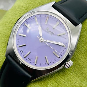 1980&#39;s Vintage Piaget Manual Winding,Hand winding Wrist Watch. Gift for him, Swiss watch, Highly collectible watch,swiss movement
