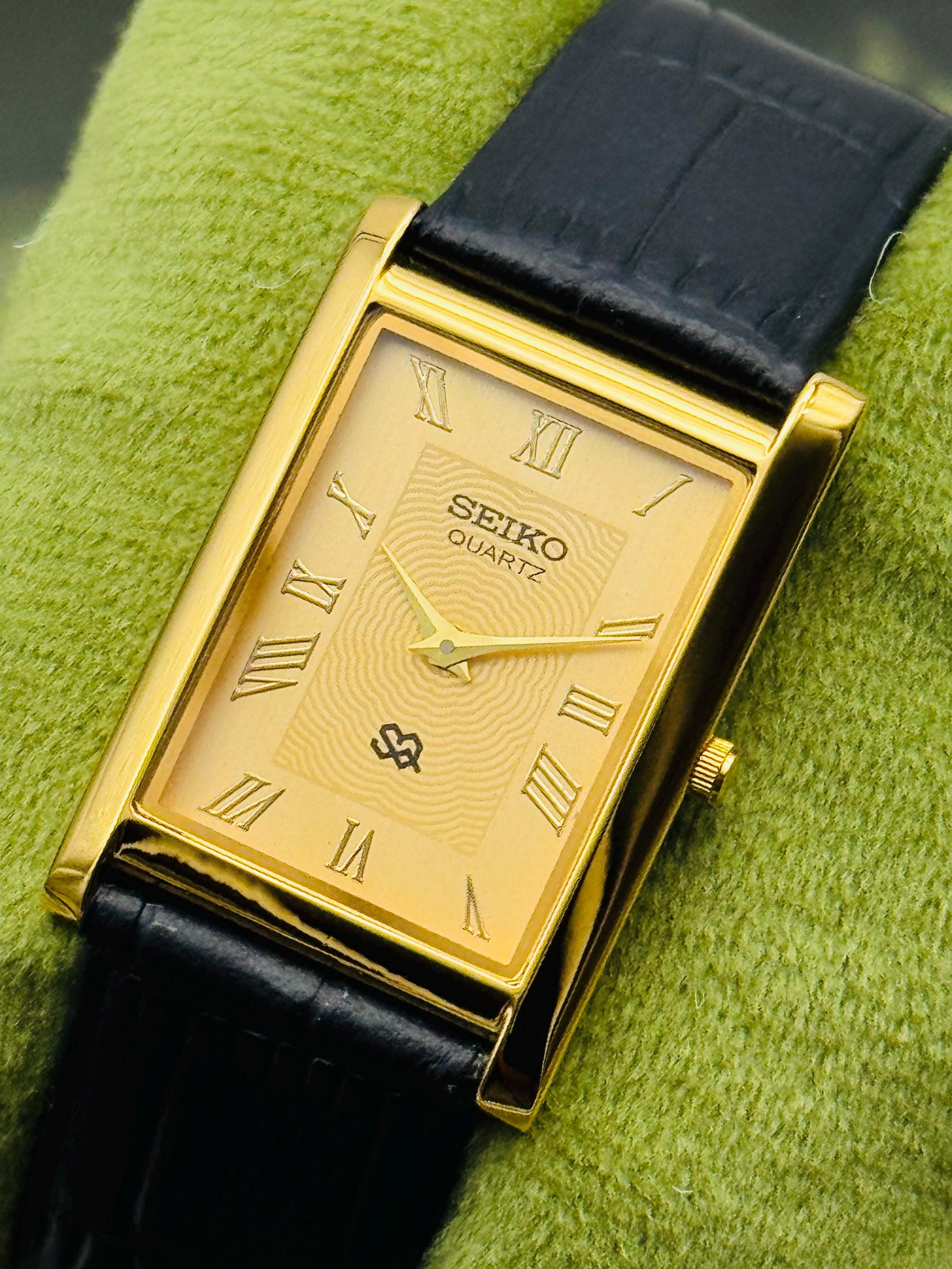 Vintage Seiko tank ヴィンテージ セイコー タンク 腕時計 Seiko tank watch - Etsy 日本