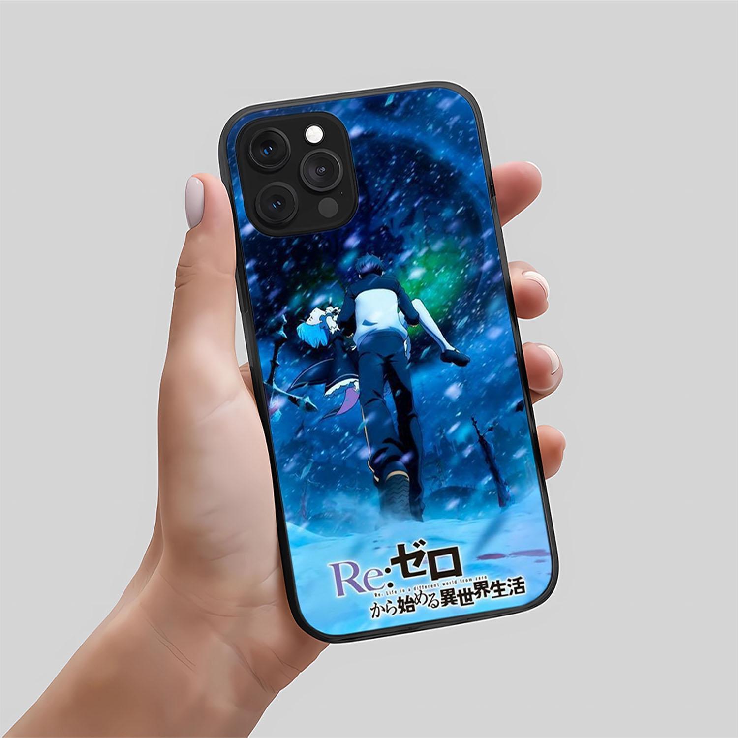Re Zero Case iPhone 17 16 15 14 Case Samsung Galaxy S25 S24 S23