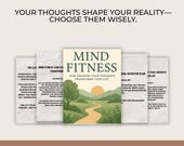 Mental Fitness Digital Guide, Mindfulness PDF for Personal Growth Self-Development and Awareness