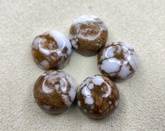 Wild Horse Cabochon: Round Gemstone, 5-30mm