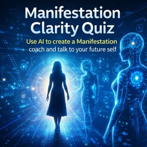 Manifest With Intention, AI Guided Manifestation, Printable PDF, Goal Clarity, Visualisation Prompts, Digital Download