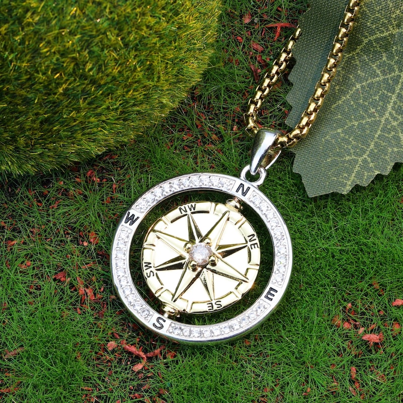 Neck Compass Compass Pendant - Etsy