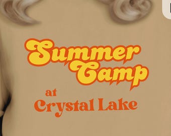Zomerkamp Retro Shirt Comfort Kleuren Vintage T-shirt Crystal Lake Donkere Humor T-shirt Horrorfilmliefhebber Leuke Top