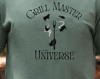 Gift for Grill Dad Grill Master Shirt Cook T-Shirt Comfort Colors BBQ Tee Cooking Top Foodie Apparel Cookout TShirt