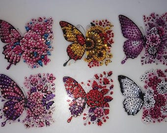 Kühlschrankmagnete, Bunte Schmetterlinge Kühlschrankmagnete