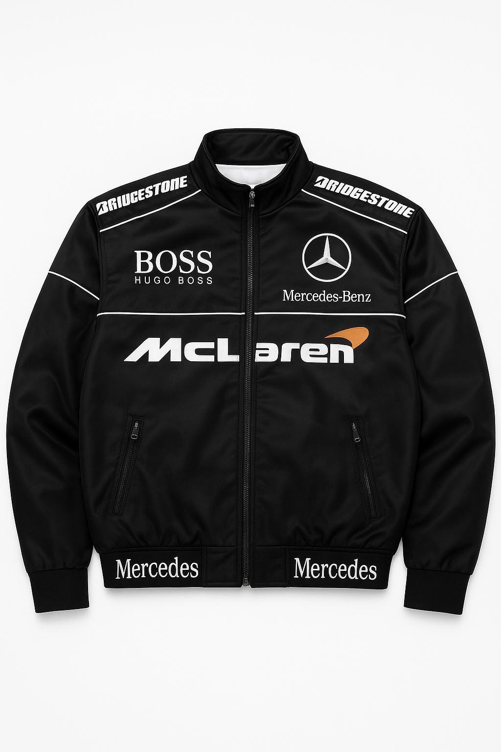 Mclaren Hugo Boss Blouson Jacket Racing Jacket F1 Benz Unique