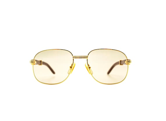 Cartier Monceau 55-18 22k gold-plated