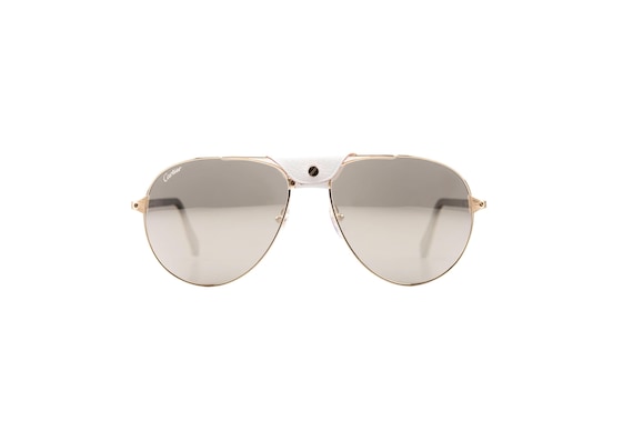 Cartier CT0096S “Buffalo Horn Gold Mirrored” – Limited Collector’s Edition