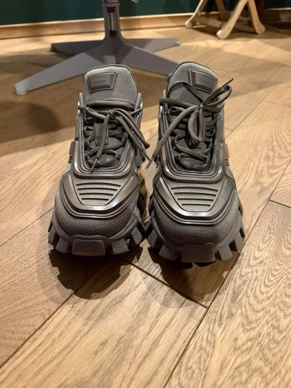 Prada Cloudbust Thunder Knit 'Graphite' Size 11.5 UK (12.5 US)
