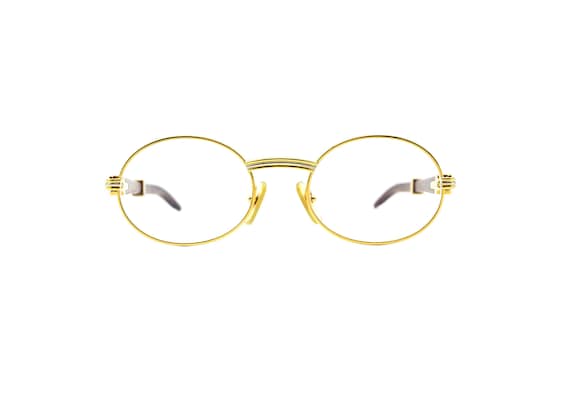 Cartier Giverny 51-20 – Gold 22K & Wood Sunglasse