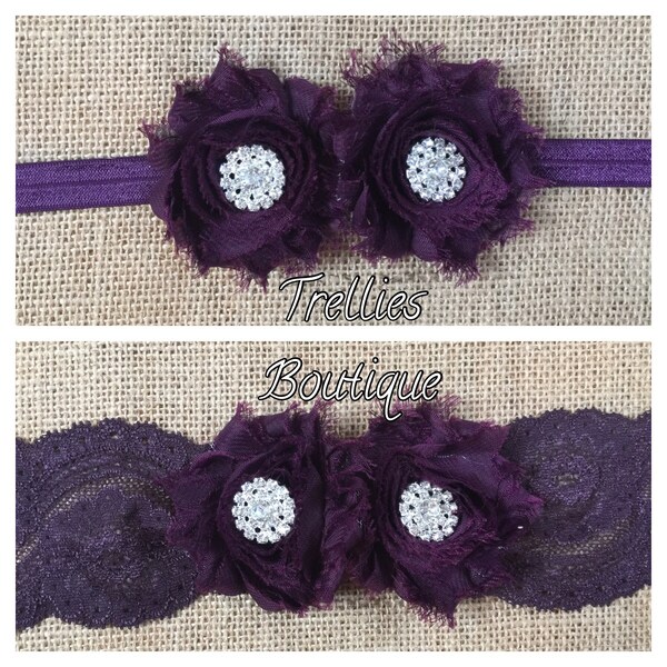 Chiffon Headband Etsy