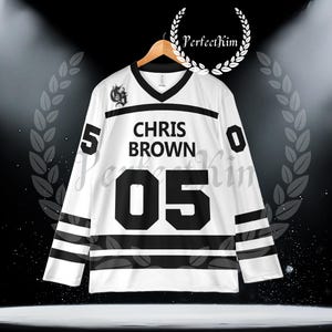 Custom Chris Brown Breezy Bowl XX Tour 2025 Jersey, Custom Breezy Jersey, Chris Brown Merch