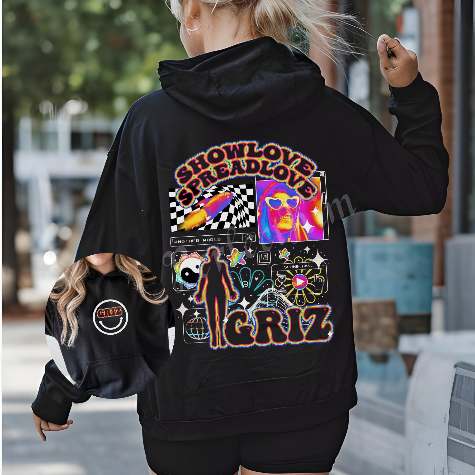 Discover GRIZ Another World Hoodie - EDM Music Festival Merch