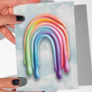 Cartes de voeux arc-en-ciel - Lot de 24 avec enveloppes - Mois de la fierté, amitié, cartes de vœux juste parce que, LGBTQ vierges, homosexuels, ensemble de papeterie
