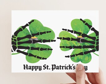 24 St. Patrick's Day Greeting Cards Featuring a Fun and Slightly Naughty Message