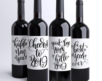 RÃ©sultat de recherche d'images pour "happy new year 2019 wine"