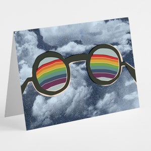 Cartões de felicitações Rainbow After the Storm - Cartões de notas edificantes - Conjunto de 24 caixas com envelopes brancos