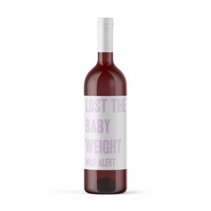 9 Mommy Milestone Wine Bottle Labels Baby Shower Gift Firsts Diaper Meltdown Tantrum Funny Push Present Basket 9222 image 8