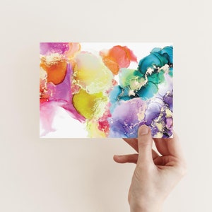 24 cartes de voeux colorées toutes occasions | Jeu de cartes de correspondance + enveloppes vierges aquarelles pour toutes les occasions