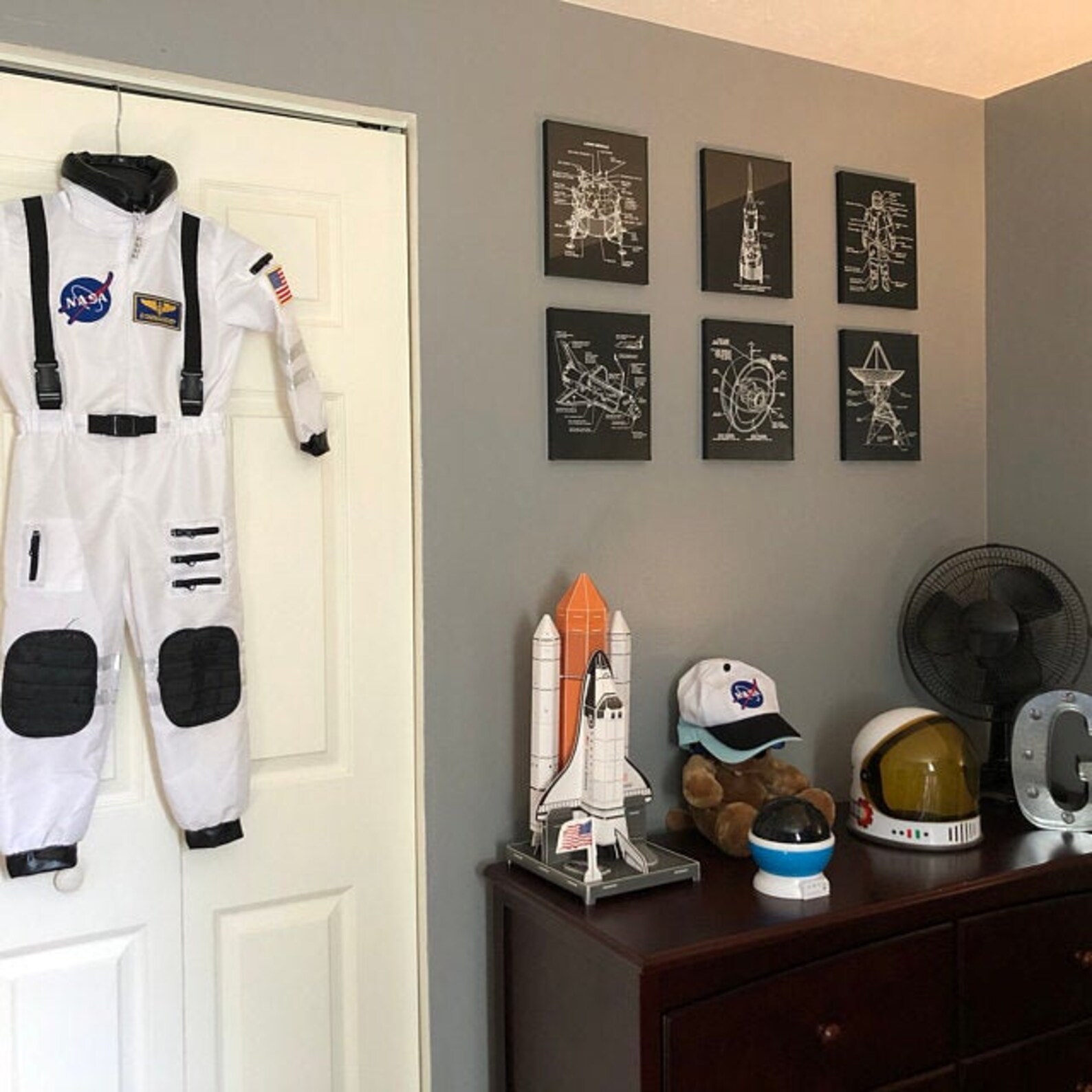 6 Space Decor Wall Prints - Outer Space Diagram Unframed 8x10 Artwork ...