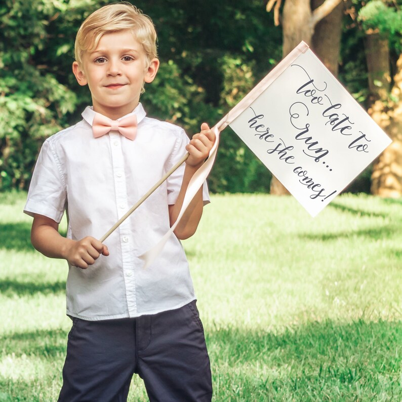 Ring Bearer Flag Funny Wedding Banner Flower Girl Sign Wedding Sign Here Comes the Bride Sign 1305 Here She Comes Sign Too Late To Run.. Decorations Weddings Ring Bearer Flag Funny Wedding Banner Flower Girl Sign Wedding Sign Here Comes the Bride Sign 1305 Here She Comes Sign Too Late To Run.. Decorations Weddings