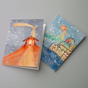 Pakket met 24 traditionele religieuze kerstkaarten + enveloppen 69,95 €