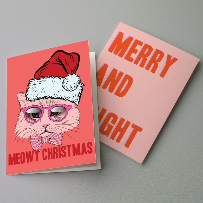 24 Funny Christmas Cards for Friends Holiday Cards Pack 6049 Etsy
