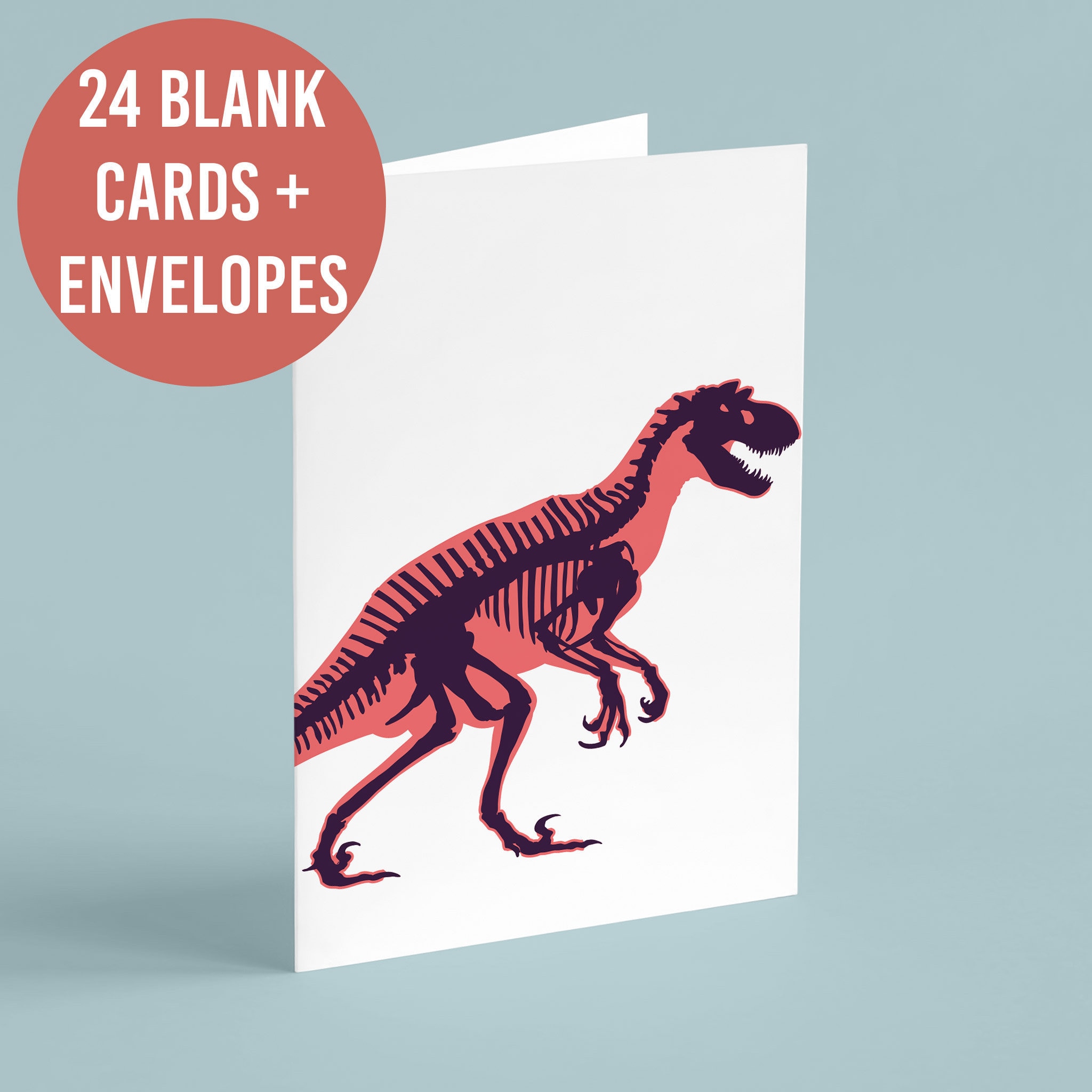 Dinosaurier Blanko-Geburtstagskarten – 12 Stück Mit Umschlägen, 12,7 X 17,8 Cm, Für Kinder Zum Selbstgestalten
