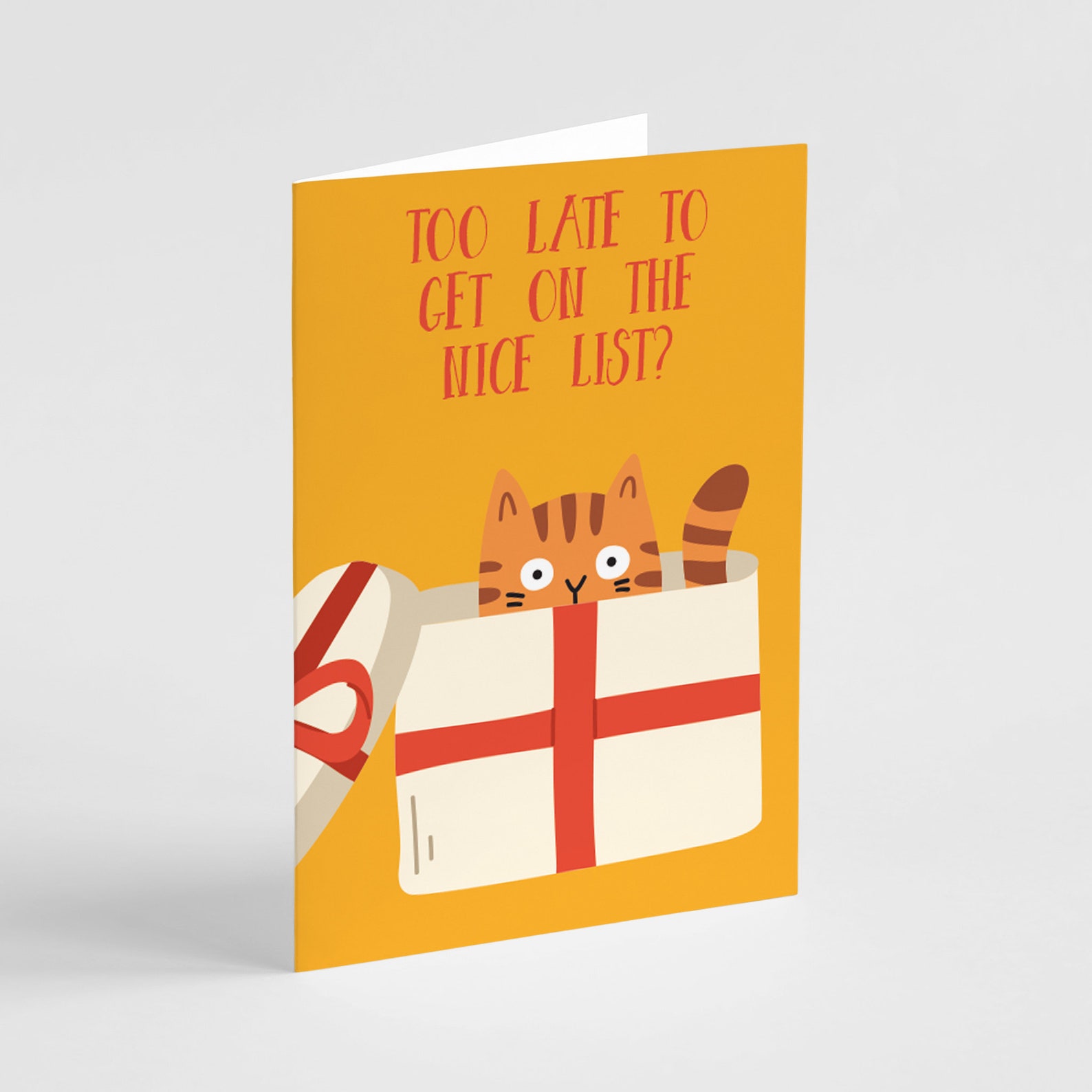 24 Funny Colorful Cat Christmas Cards in 12 Unique Etsy