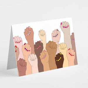 Pacote de 24 cartões de unidade, diversos cartões comemorativos, notas de solidariedade inclusivas