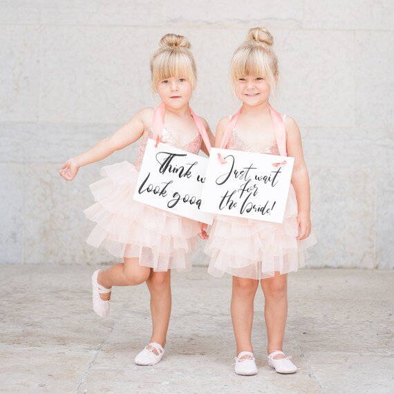funny flower girl