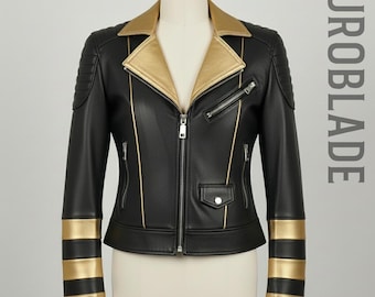 Chaqueta de cosplay de Tokyo Revengers - Chaqueta de cuero Toman bordada a medida - Ropa de anime Tokyo Manji Gang - Regalo de cosplay de uniforme de Mikey Sano