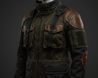 STALKER Cosplay Jacket | Post-Apocalyptic Survivor Trench Coat | The Zone Tactical Outerwear | Custom Duster Apparel
