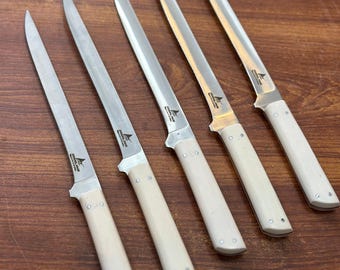 1 PCS High Carbon Chef Knife Set | Razor Sharp Professional Kitchen Knives with Sharpening Rod | Culinary Tool Set for Chefs