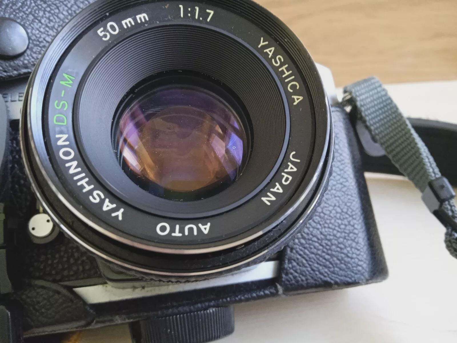 【完動品】YASHICA TL ELECTRO X / 50mm F1.7 Yashica TL electro X Camera | DS 50mm f1.7 | M42 | Black | Japan