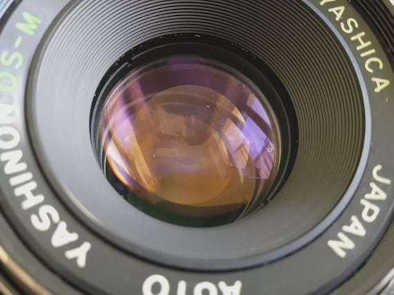 Yashica TL Electro M42 Camera W/ Yashinon 50mm F1.7 Lens - Etsy