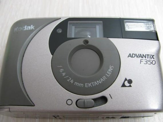 Kodak - Advantix - F350 - APS Vintage Film Camera Point And Shoot - Tested Work #0321