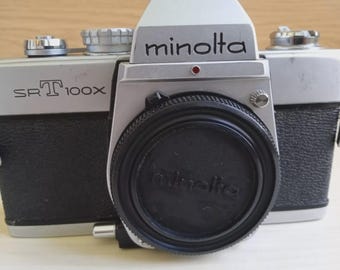 美しいヴィンテージミノルタカメラセット（レンズ付き）35mmフィルム