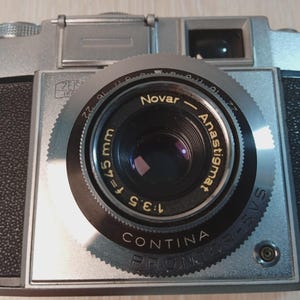 Zeiss Ikon Prontor SVS Camera | Novar Camera | Novar-Anastigmat F=45 1:3.5 Lens
