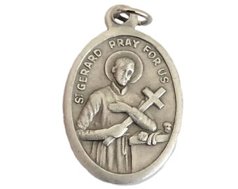 St Gerard Majella Medals Catholic Patron Saint of Mothers & Children