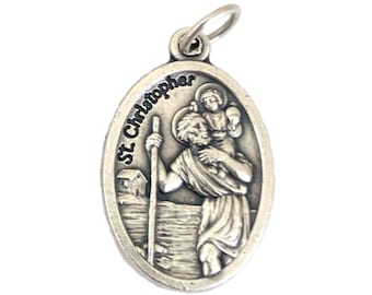 St Christopher Medals Patron Saint Travel Catholic Gifts 1"