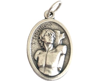 St Sebastian Medals Catholic Patron Saint of Soldiers, Athletes Gifts